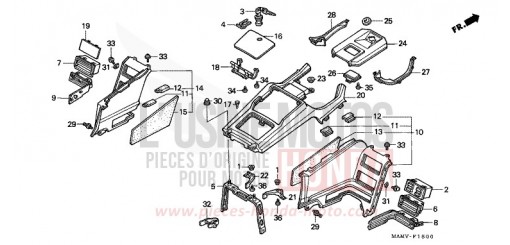 COUVERCLE GL1500SEW de 1998